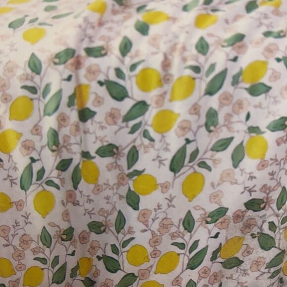 Brooklyn Loom Lemon 🍋 Tree Comforter Set, Twin, Verbena 100% cotton - Picture 7 of 9